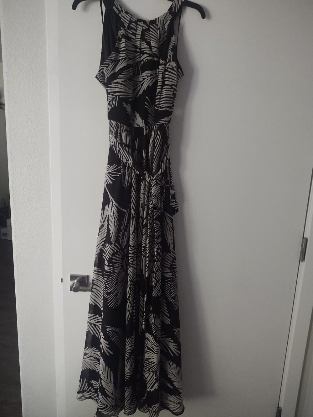 INC International Concepts Women's Black and White  Maxi Dress NWOT